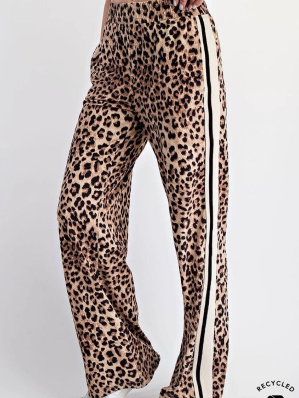 Rae Mode Animal Printed Butter Soft Straight Pant - Picture 4 of 4